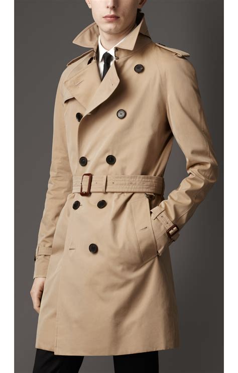 replica burberry trench men'|burberry gabardine trench coats men's.